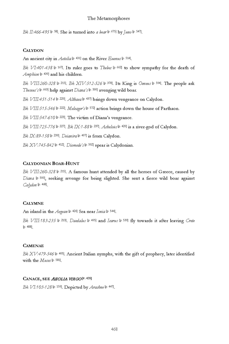 Ovid: The Metamorphoses - Page 468